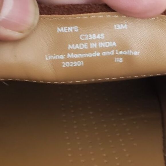 Cole Haan C23845 Pinch Weekender Penny Loafers British Tan Leather Men\'s Sz 13M main image 10